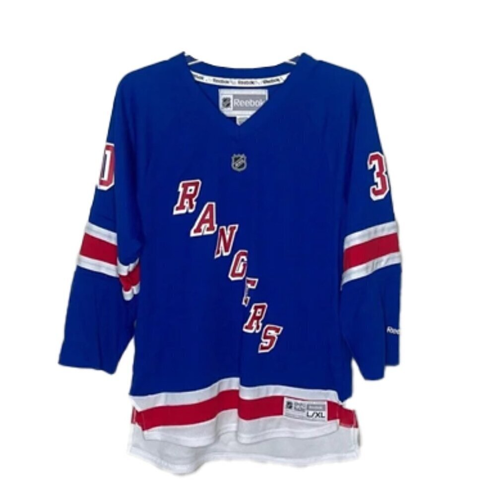 🆕 REEBOK Boys Rangers Jersey Size XL